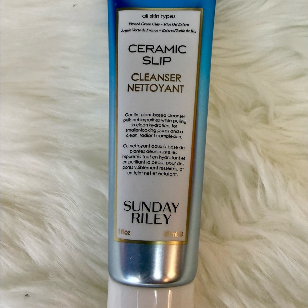 New Mini Sunday Riley Ceramic Slip Cleanser